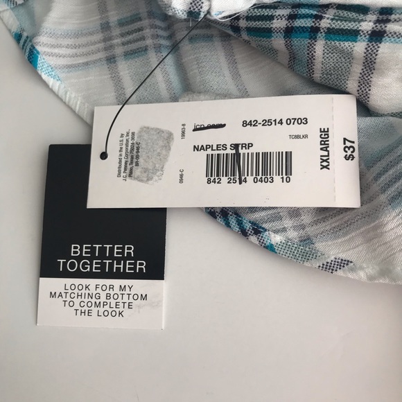 ANA Naples Strp XXL blouse - Picture 3 of 15